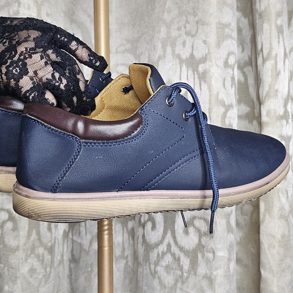 Dark Blue Semi-Casual shoes - Picture 4 of 7